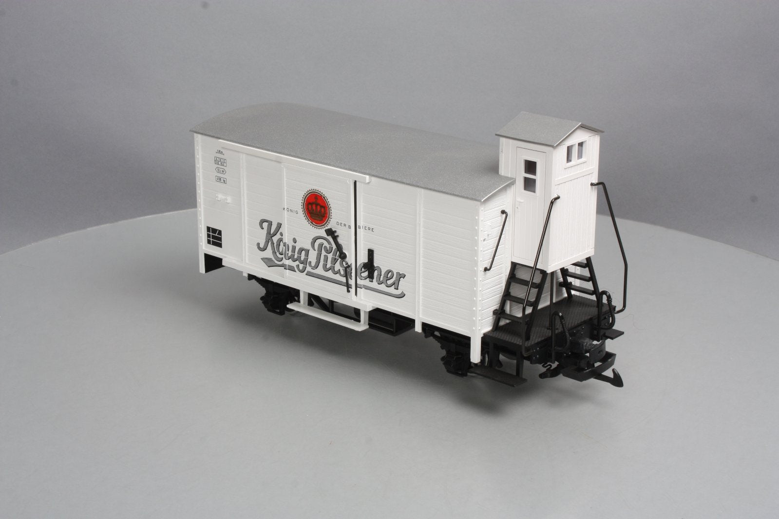 LGB 43265 G Scale Konig Pilsner Boxcar with Brakeman's Hut (Metal Wheels) LN/Box