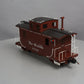 Accucraft AC83-126 G Scale Denver & Rio Grande Caboose #0580 (Metal Wheels) LN/Box