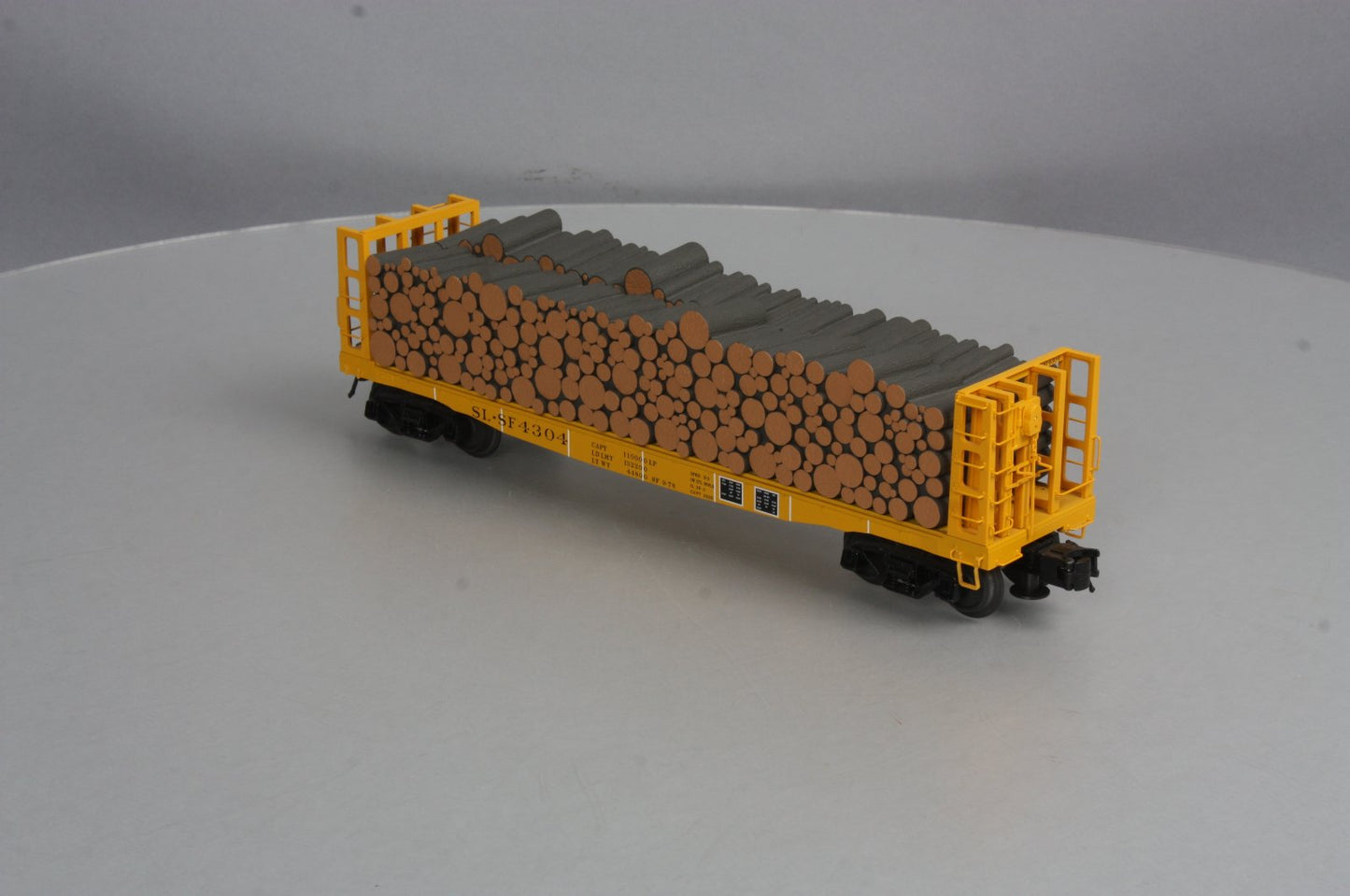 Atlas 6278-1 O Frisco GSC Pulpwood Flat Car #4304 (3-Rail) NIB