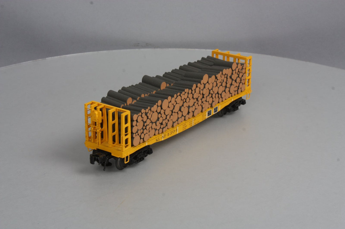 Atlas 6278-1 O Frisco GSC Pulpwood Flat Car #4304 (3-Rail) NIB