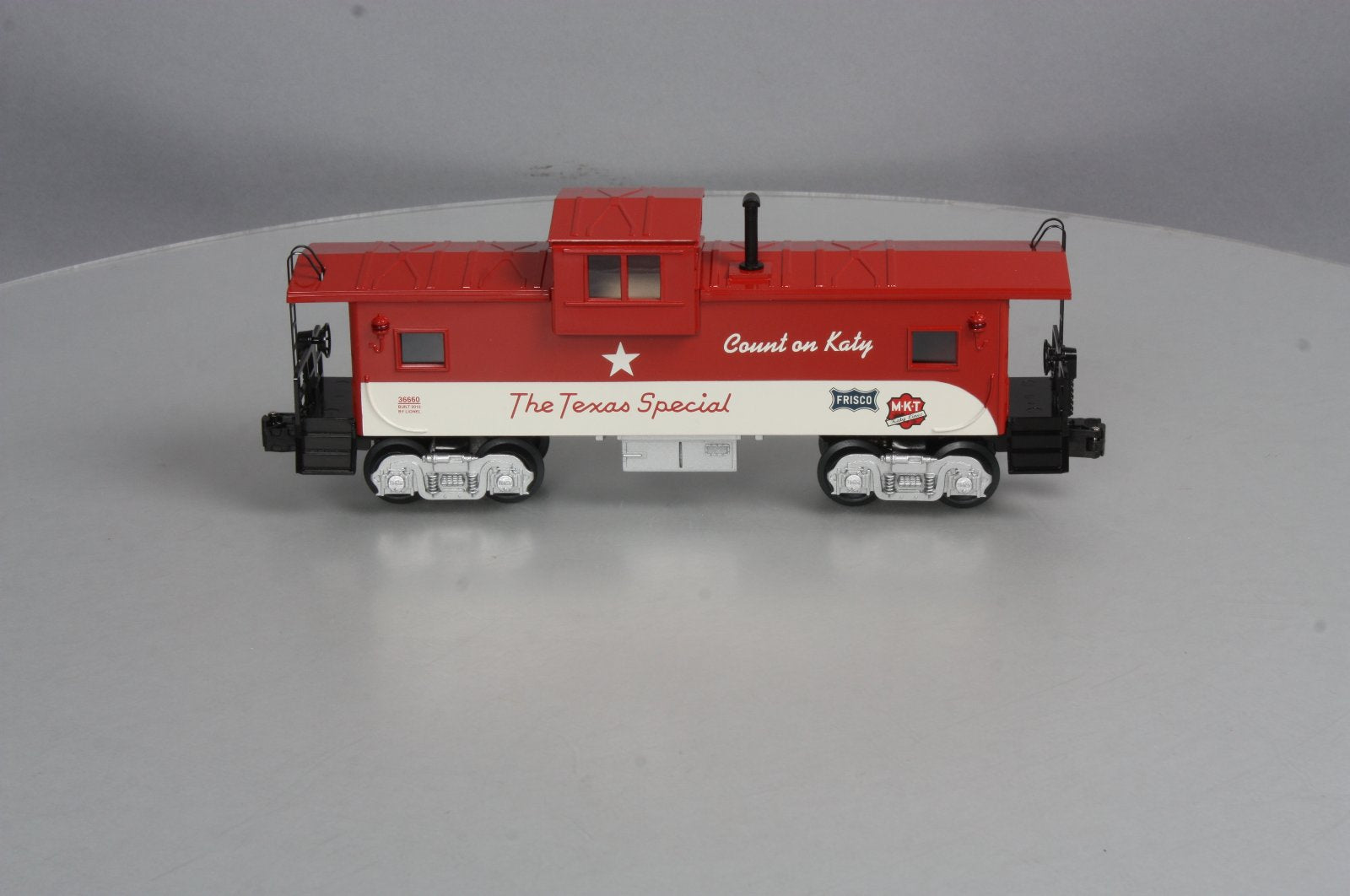 Lionel 6-36660 O Gauge Texas Special Extended Vision Caboose LN/Box