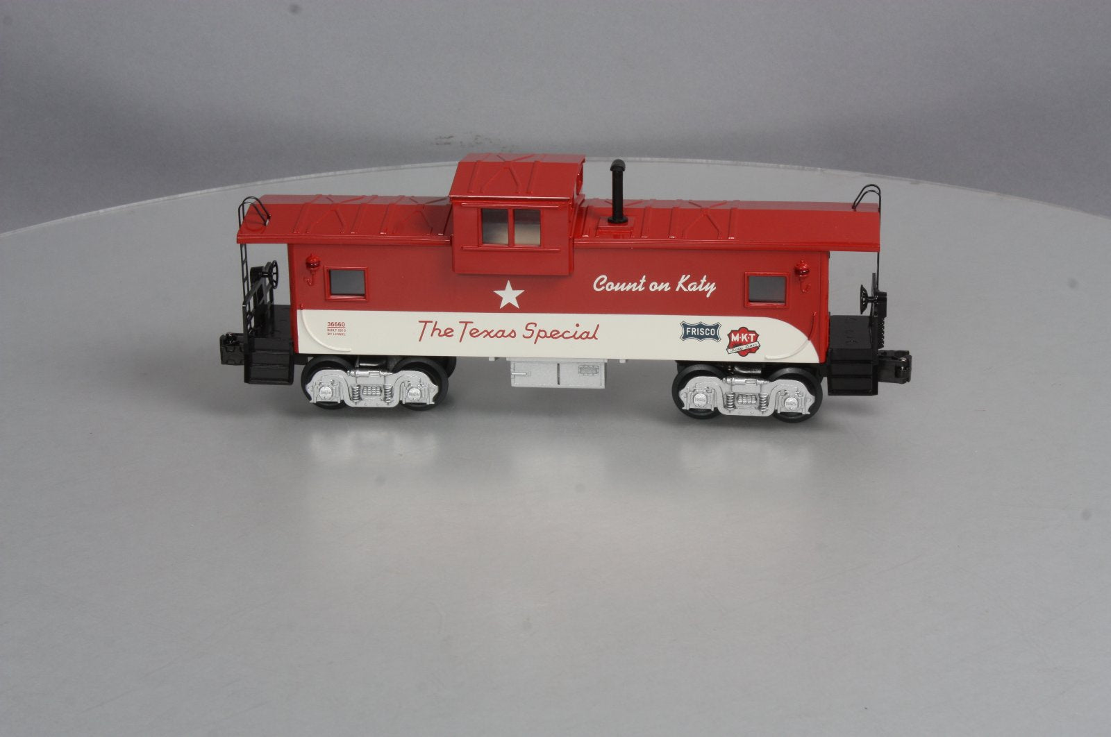 Lionel 6-36660 O Gauge Texas Special Extended Vision Caboose LN/Box