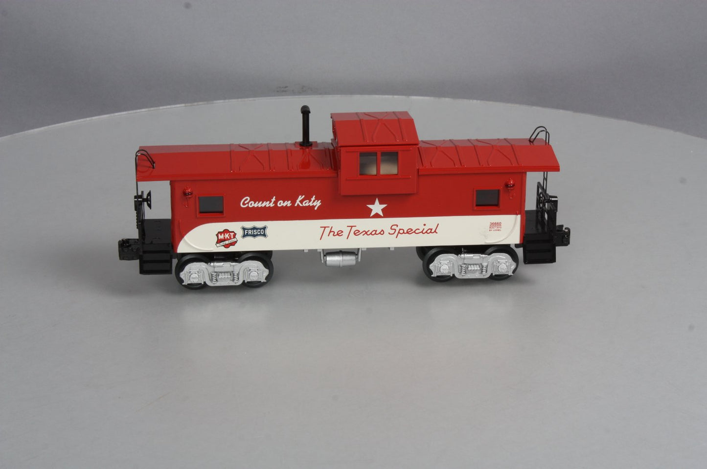 Lionel 6-36660 O Gauge Texas Special Extended Vision Caboose LN/Box