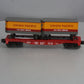 Lionel 6-26691 O Union Pacific Flatcar with 2 Trailers NEW