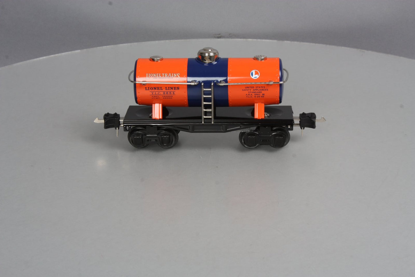 MTH 11-70076 Lionel Corporation 2654 O-Gauge Tinplate Tank Car LN/Box
