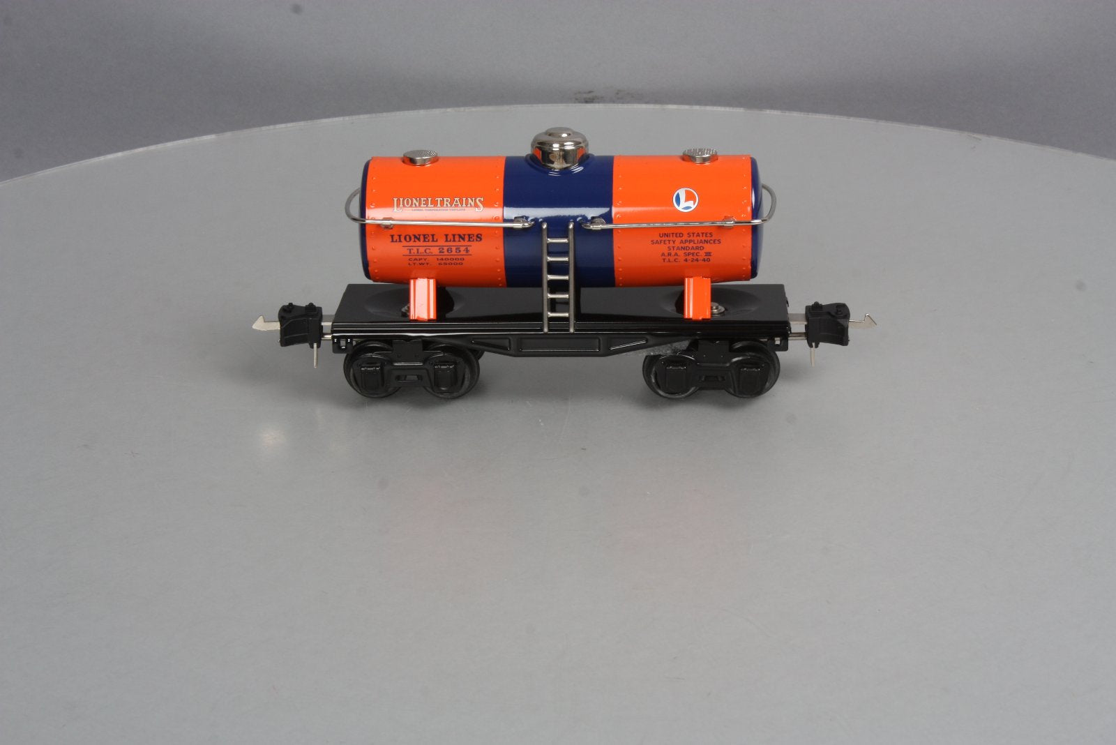 MTH 11-70076 Lionel Corporation 2654 O-Gauge Tinplate Tank Car LN/Box