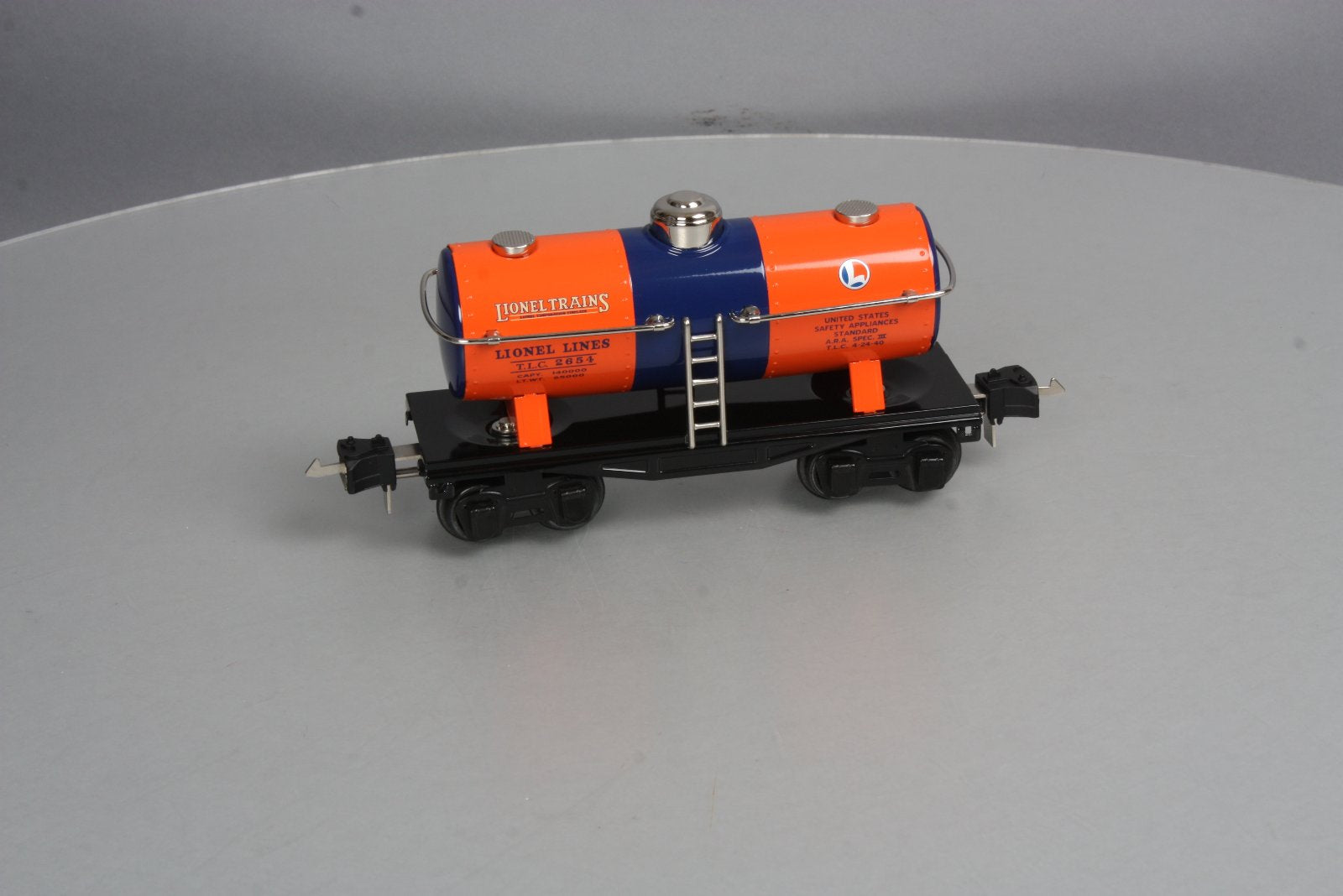 MTH 11-70076 Lionel Corporation 2654 O-Gauge Tinplate Tank Car LN/Box