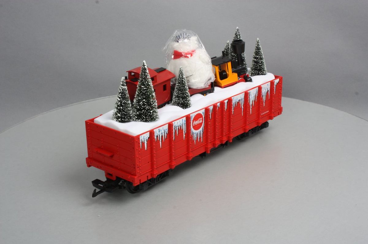 LGB 45730 G Scale Coke Bear Gondola - Metal Wheels LN/Box