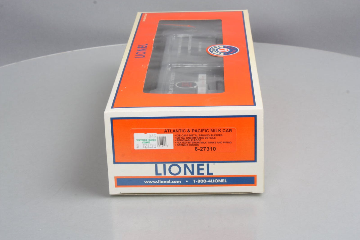Lionel 6-27310 O Modern Atlantic & Pacific Milk Car EX/Box
