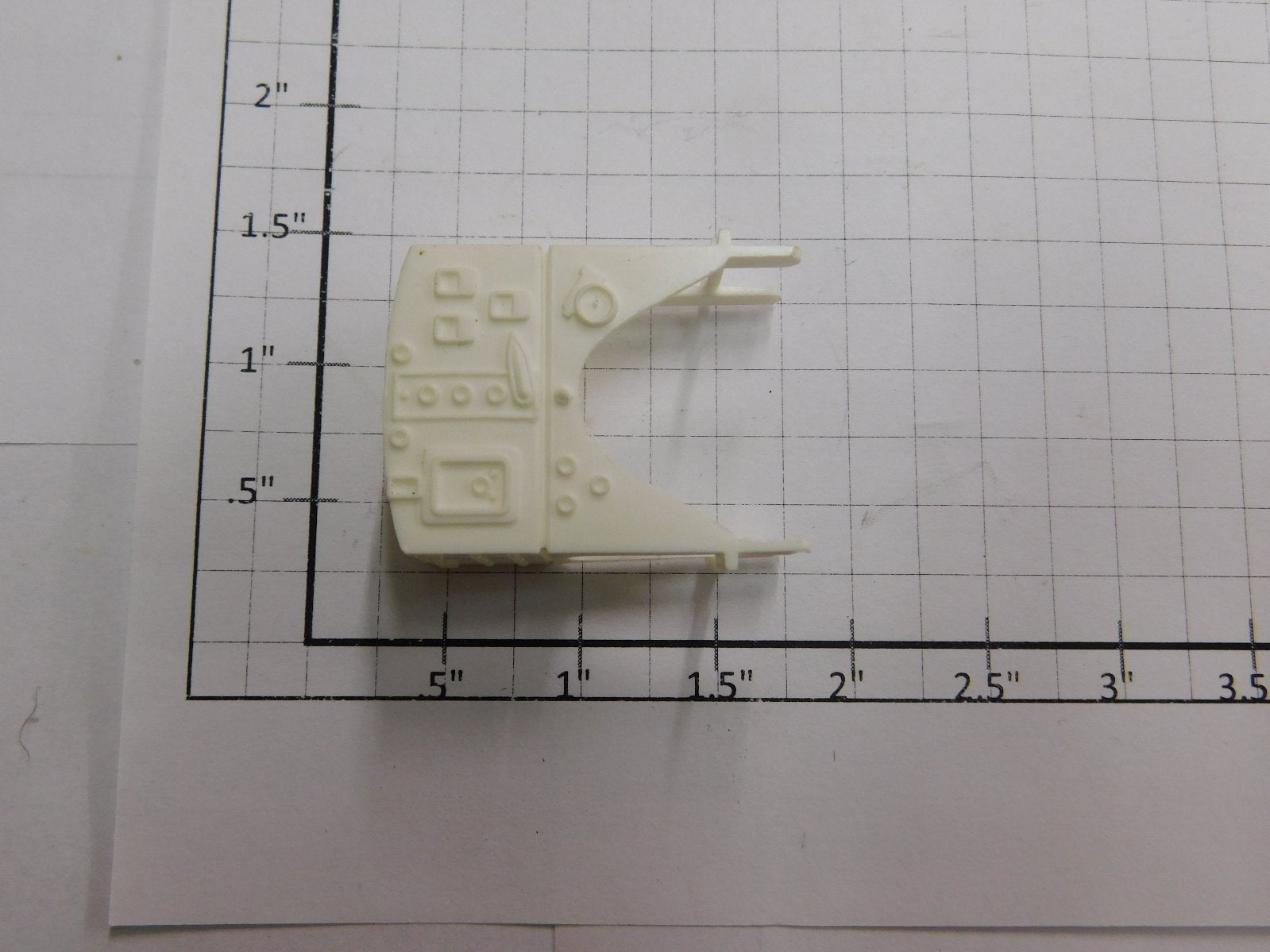 Lionel 12912-36 White Diesel Motor Back Cover