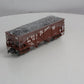 K-Line K6255-1331 O Gauge CB&Q 2-Bay DC Hopper w/ Coal Load #194981 LN/Box