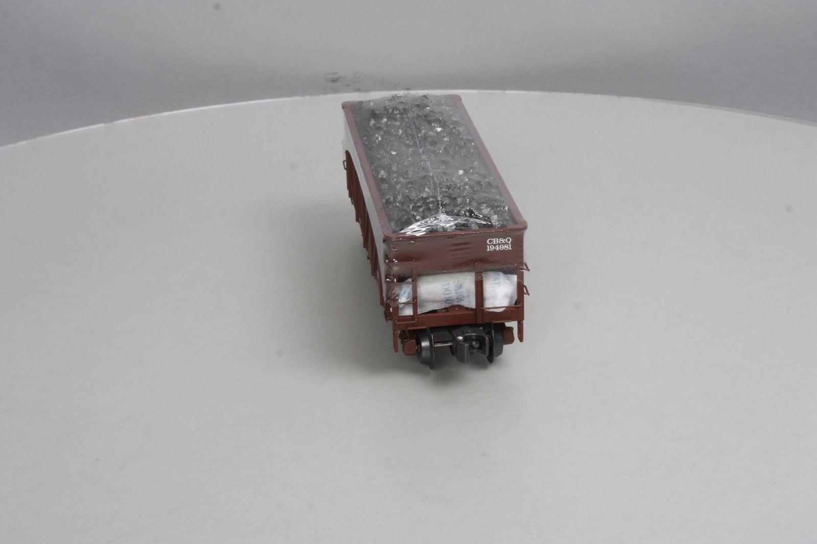 K-Line K6255-1331 O Gauge CB&Q 2-Bay DC Hopper w/ Coal Load #194981 LN/Box