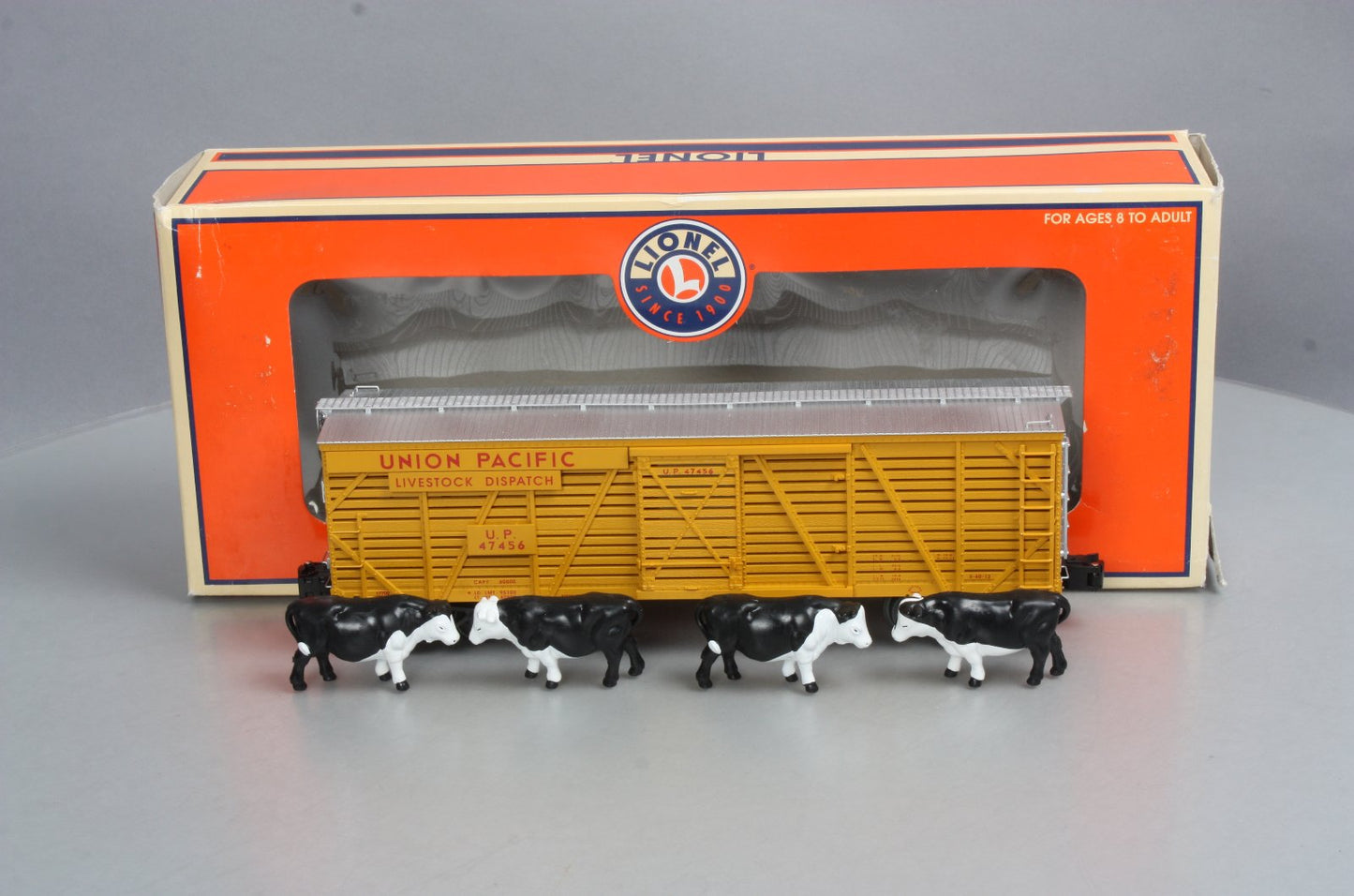 Lionel 6-17720 O Gauge Union Pacific ACF Stock Car #47564