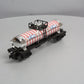 Lionel 6-58208 O Gauge Candy Cane Peppermint Lifesavers Tank Car #58208 NIB