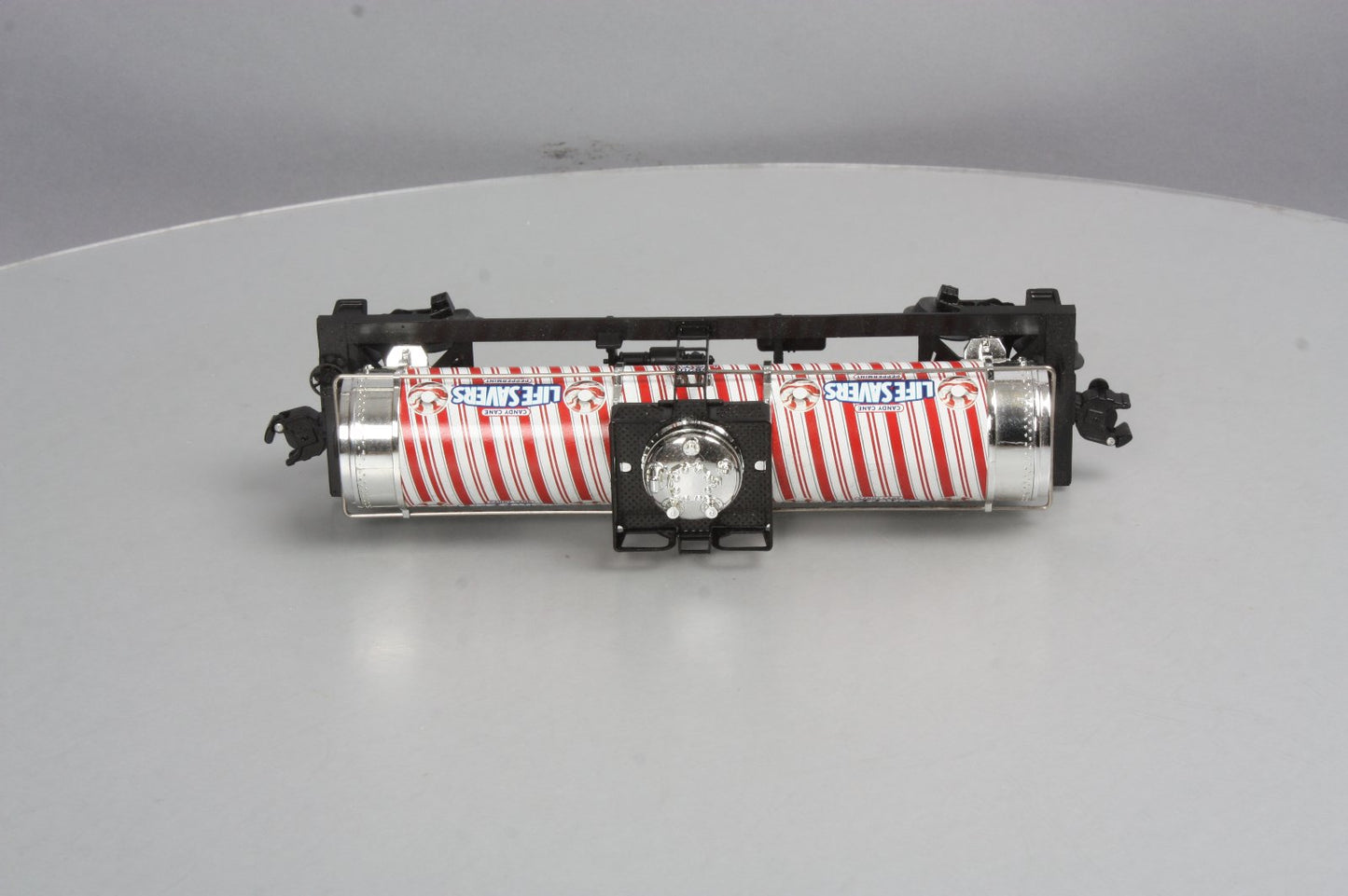 Lionel 6-58208 O Gauge Candy Cane Peppermint Lifesavers Tank Car #58208 NIB