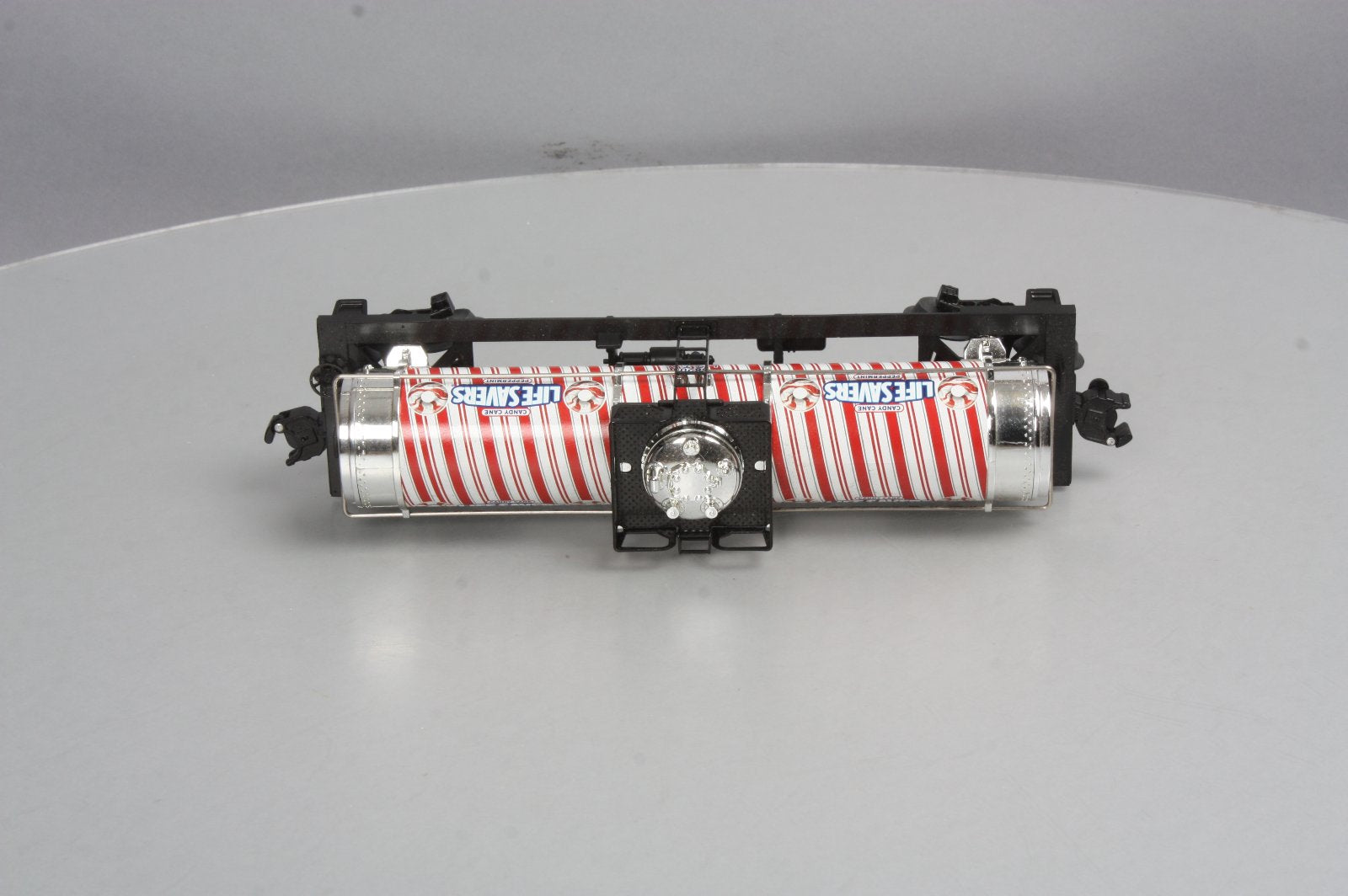 Lionel 6-58208 O Gauge Candy Cane Peppermint Lifesavers Tank Car #58208 NIB