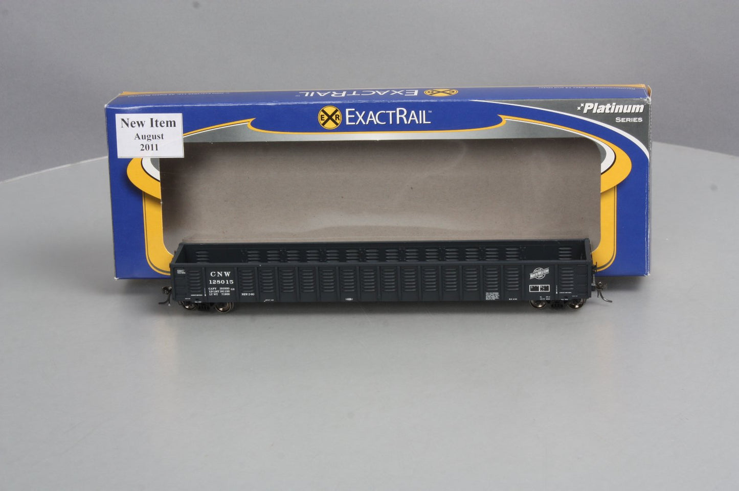 ExactRail EP-80802-1 HO C&NW Greenville 65' Gondola #128015 NIB