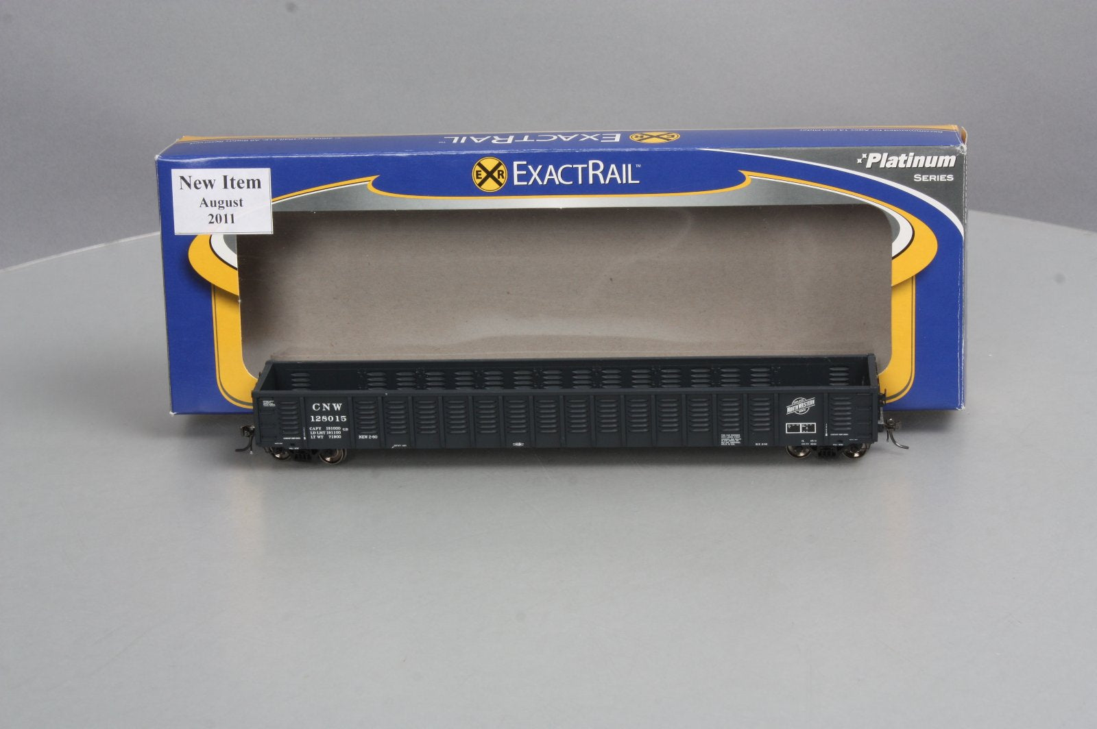 ExactRail EP-80802-1 HO C&NW Greenville 65' Gondola #128015 NIB