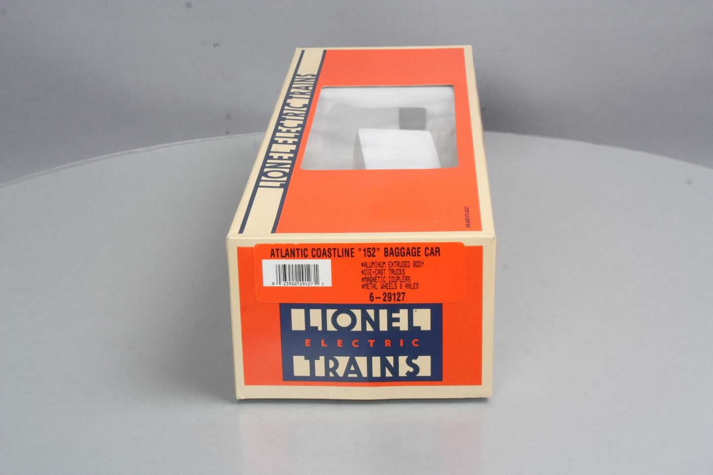 Lionel 6-29127 O Gauge Atlantic Coast Line Aluminum Baggage Car #152 LN/Box