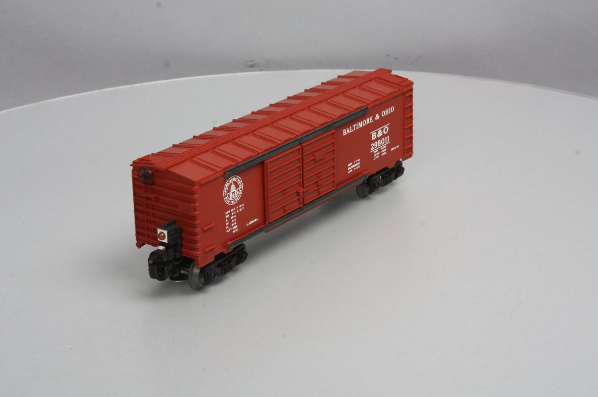 Lionel 6-17882 O Gauge LOTS-1990 Baltimore & Ohio Double Door Boxcar w/ ETD NIB