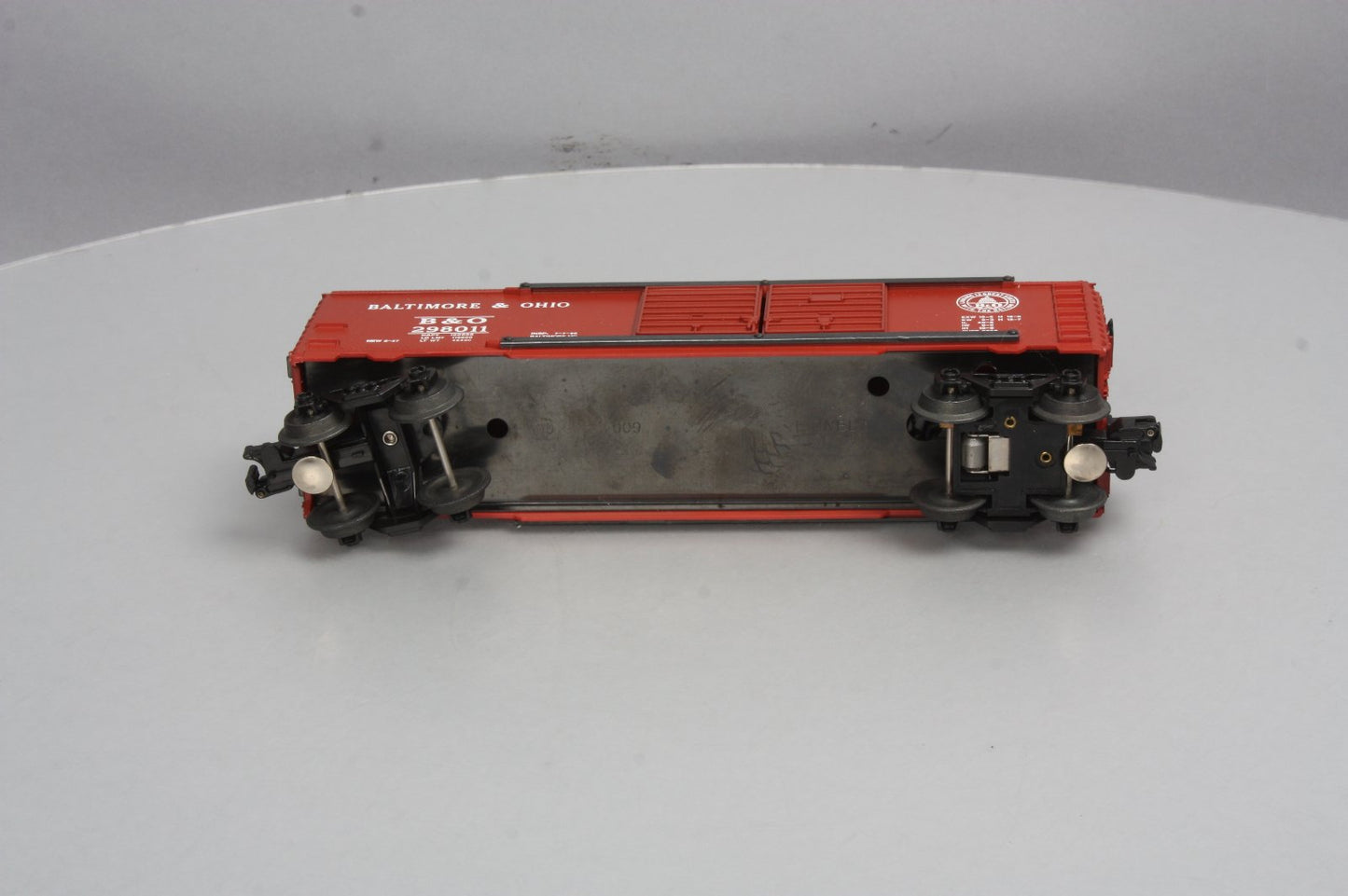 Lionel 6-17882 O Gauge LOTS-1990 Baltimore & Ohio Double Door Boxcar w/ ETD NIB