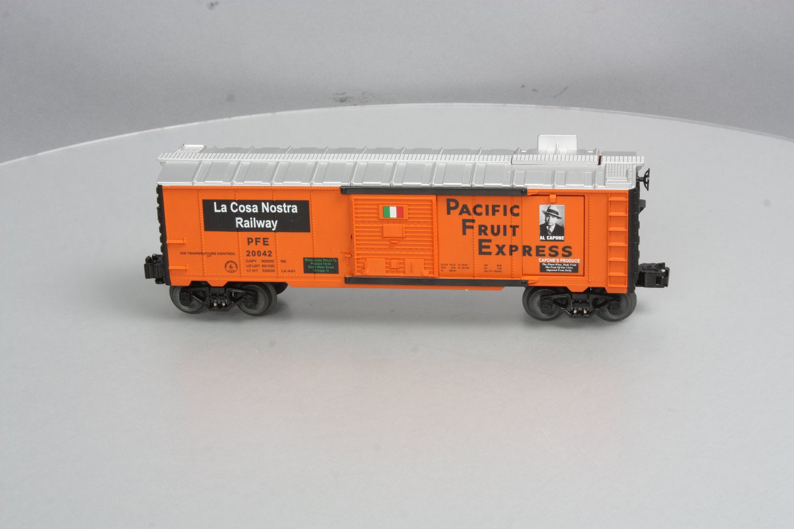 Lionel 6-26834 O Gauge LCCA La Cosa Nostra Railway Ice Car LN/Box