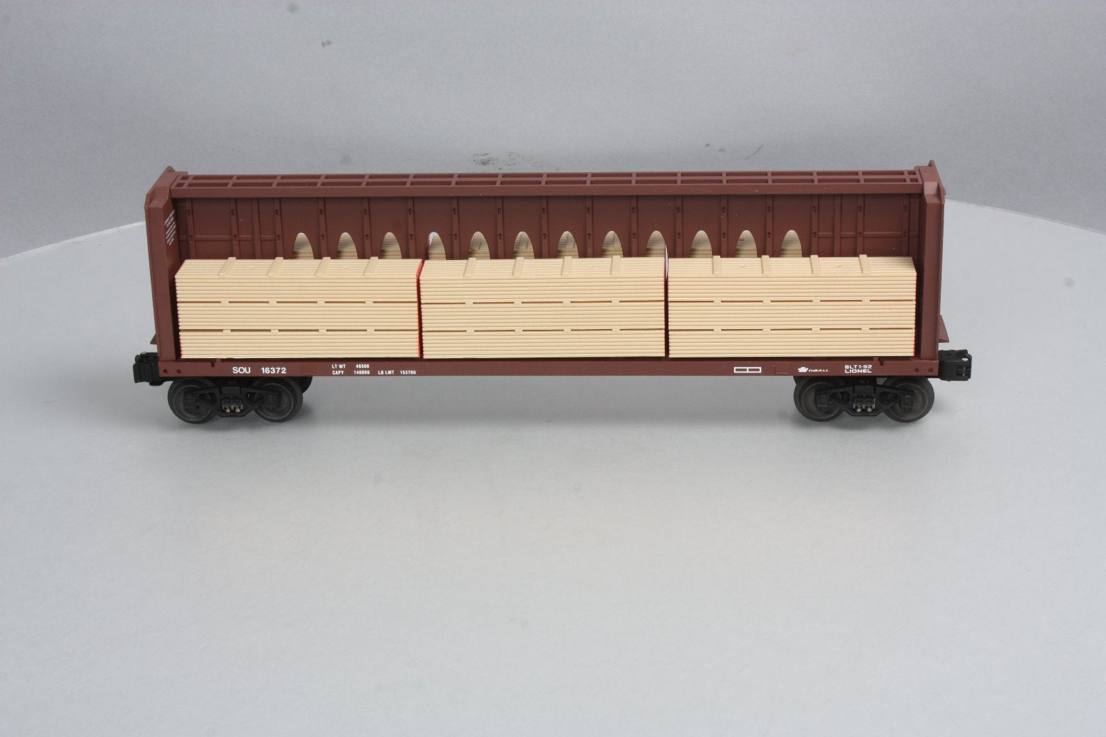 Lionel 6-16372 O Gauge Southern I-Beam Flat Car LN/Box