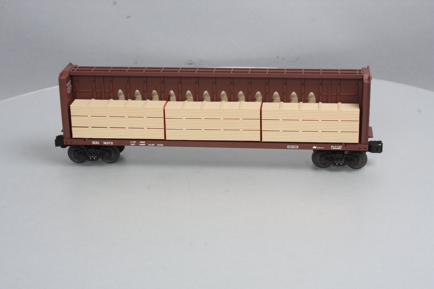 Lionel 6-16372 O Gauge Southern I-Beam Flat Car NIB