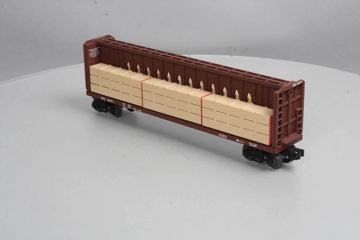 Lionel 6-16372 O Gauge Southern I-Beam Flat Car LN/Box
