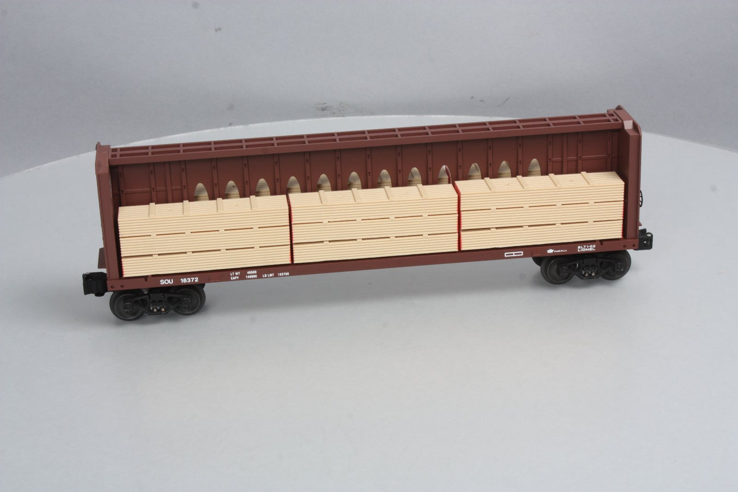 Lionel 6-16372 O Gauge Southern I-Beam Flat Car NIB