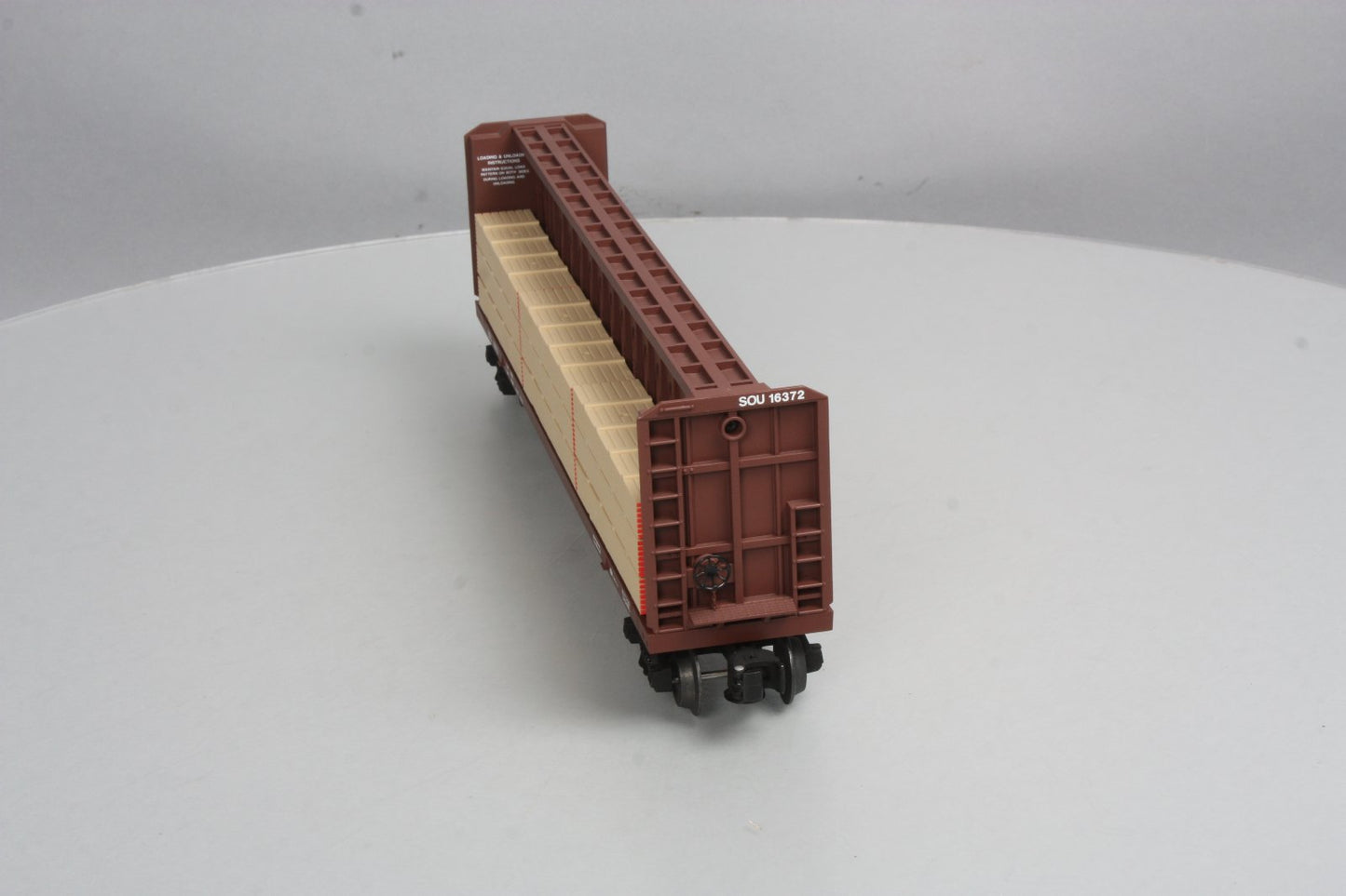 Lionel 6-16372 O Gauge Southern I-Beam Flat Car LN/Box
