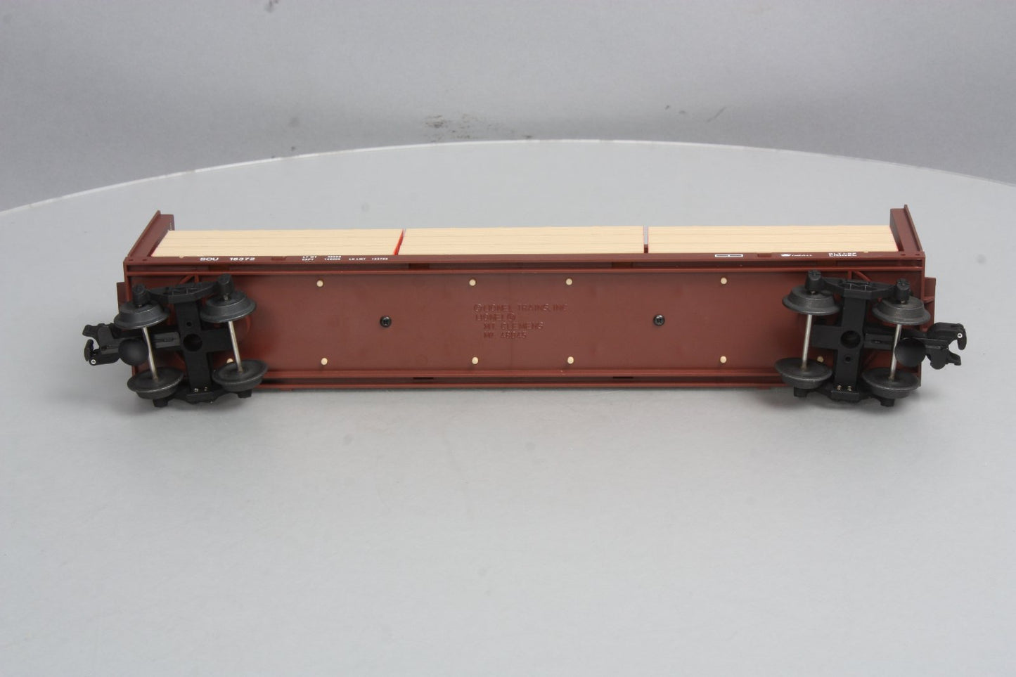 Lionel 6-16372 O Gauge Southern I-Beam Flat Car LN/Box