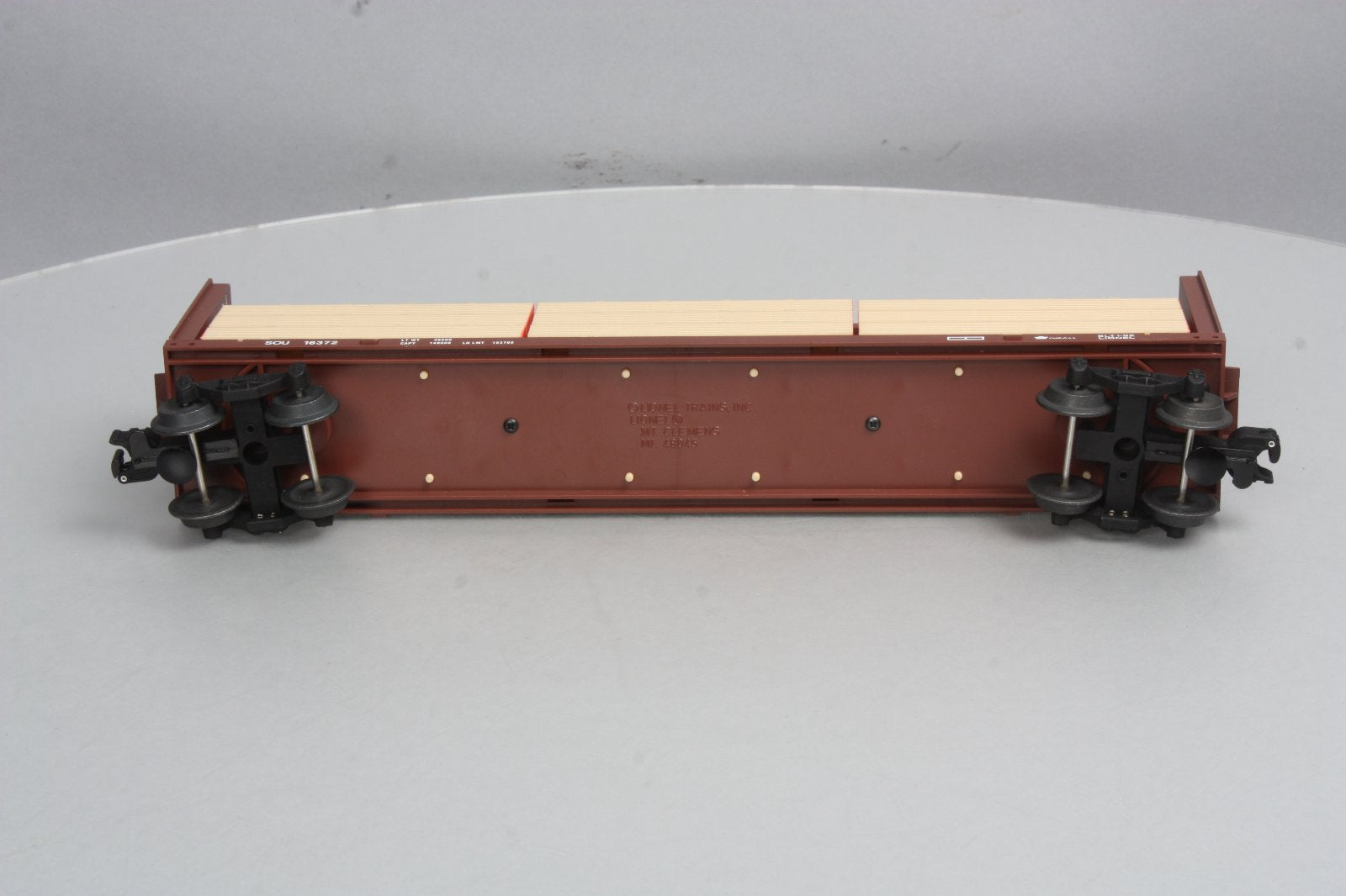 Lionel 6-16372 O Gauge Southern I-Beam Flat Car NIB
