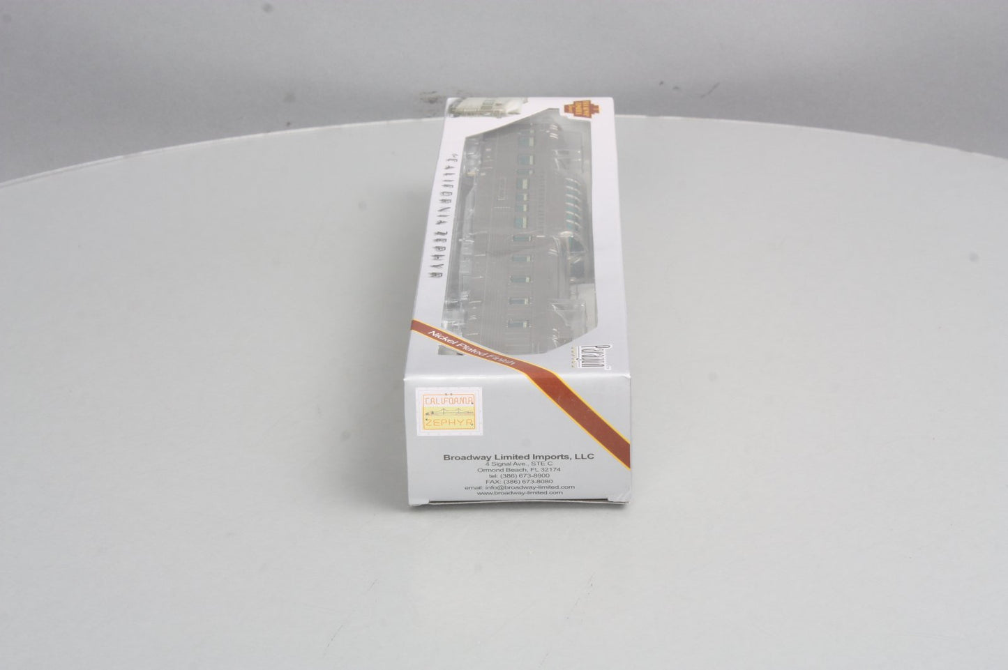 Broadway Limited 516 HO Scale D&RGW "Silver Shop" CZ Vista Dome #1140