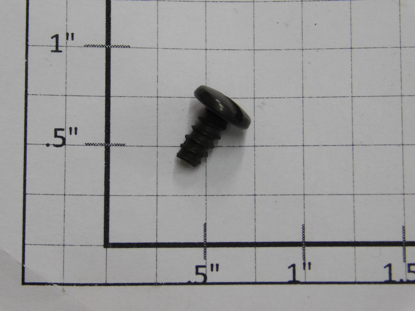 Lionel 8-20 Black Slotted Pan Head Machine Screw