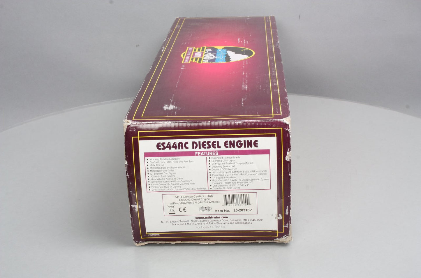 MTH 20-20316-1 DCS MTH ES44AC Diesel Engine #2013 w/Proto-Sound 3.0 LN/Box