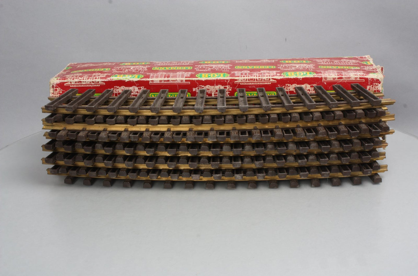 LGB 1600 G Scale Curved Track Sections (12) EX/Box