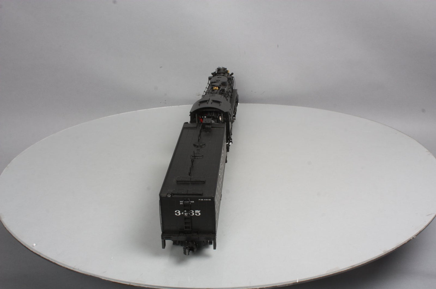 MTH 20-3474-1E O Gauge Santa Fe 4-6-4 Steam Locomotive & Tender #3465 with PS3.0 LN/Box