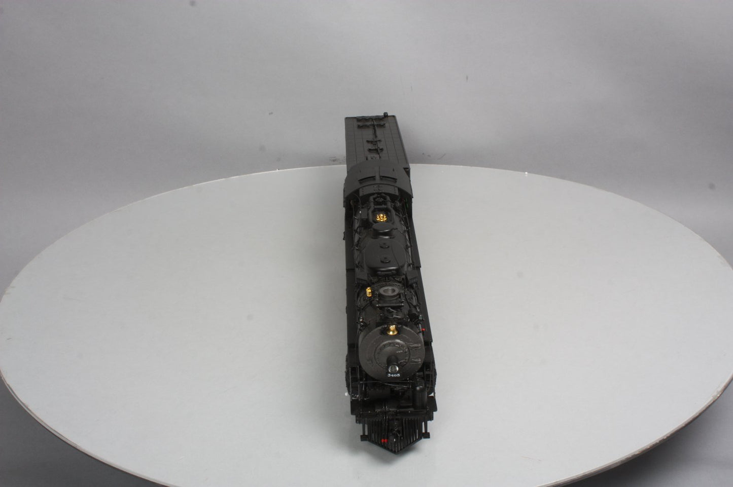 MTH 20-3474-1E O Gauge Santa Fe 4-6-4 Steam Locomotive & Tender #3465 with PS3.0 LN/Box