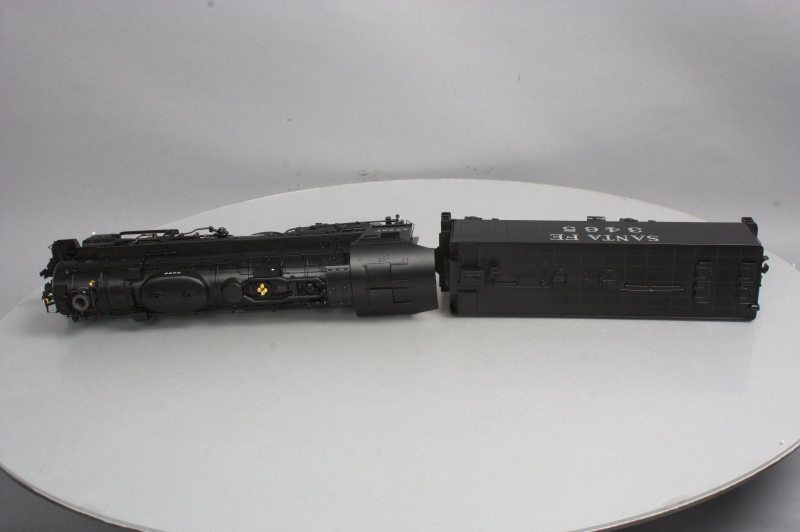 MTH 20-3474-1E O Gauge Santa Fe 4-6-4 Steam Locomotive & Tender #3465 with PS3.0 LN/Box