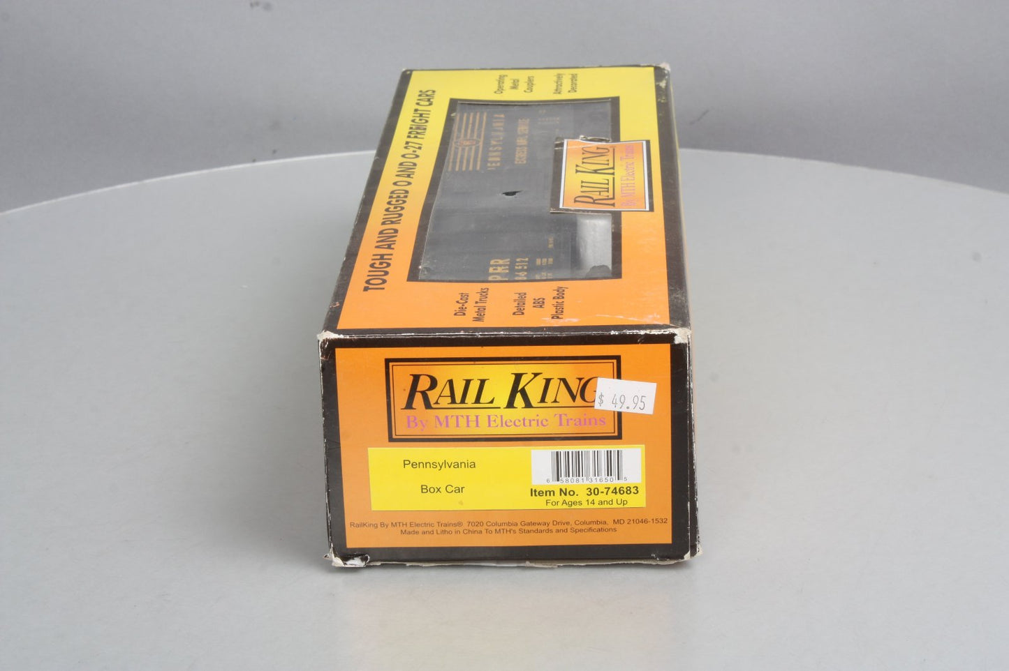 MTH 30-74683 O Pennsylvania Box Car