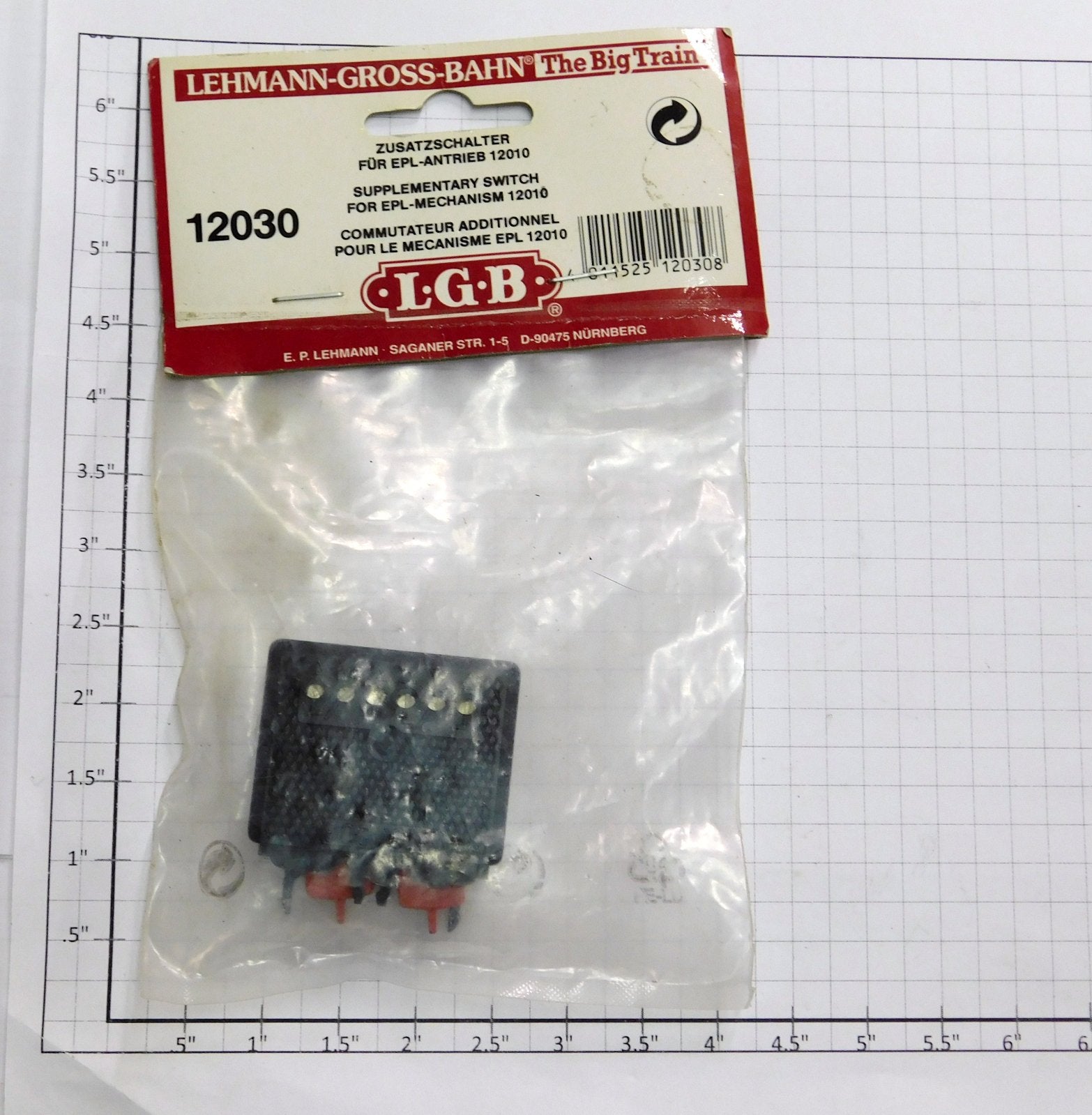 LGB 12030 Supplementary Switch for EPL Mechanism 12010