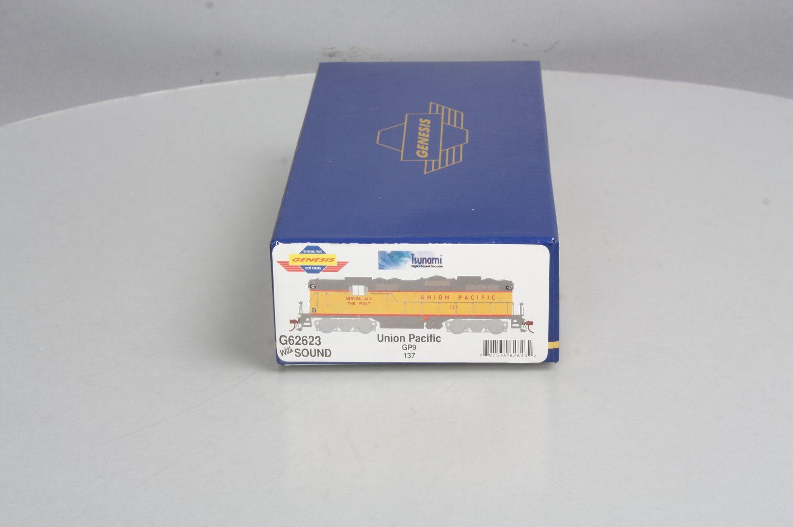 Athearn G62623 HO Union Pacific GP9 Diesel Locomotive with DCC & Sound #137