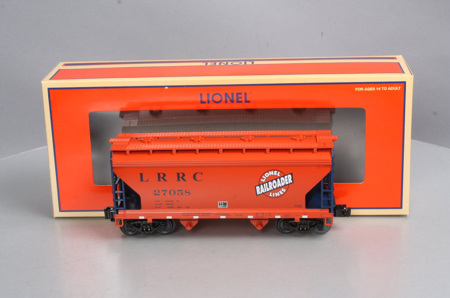 Lionel 6-27058 O Gauge LRRC 2-Bay ACF Hopper Car #27058 NIB