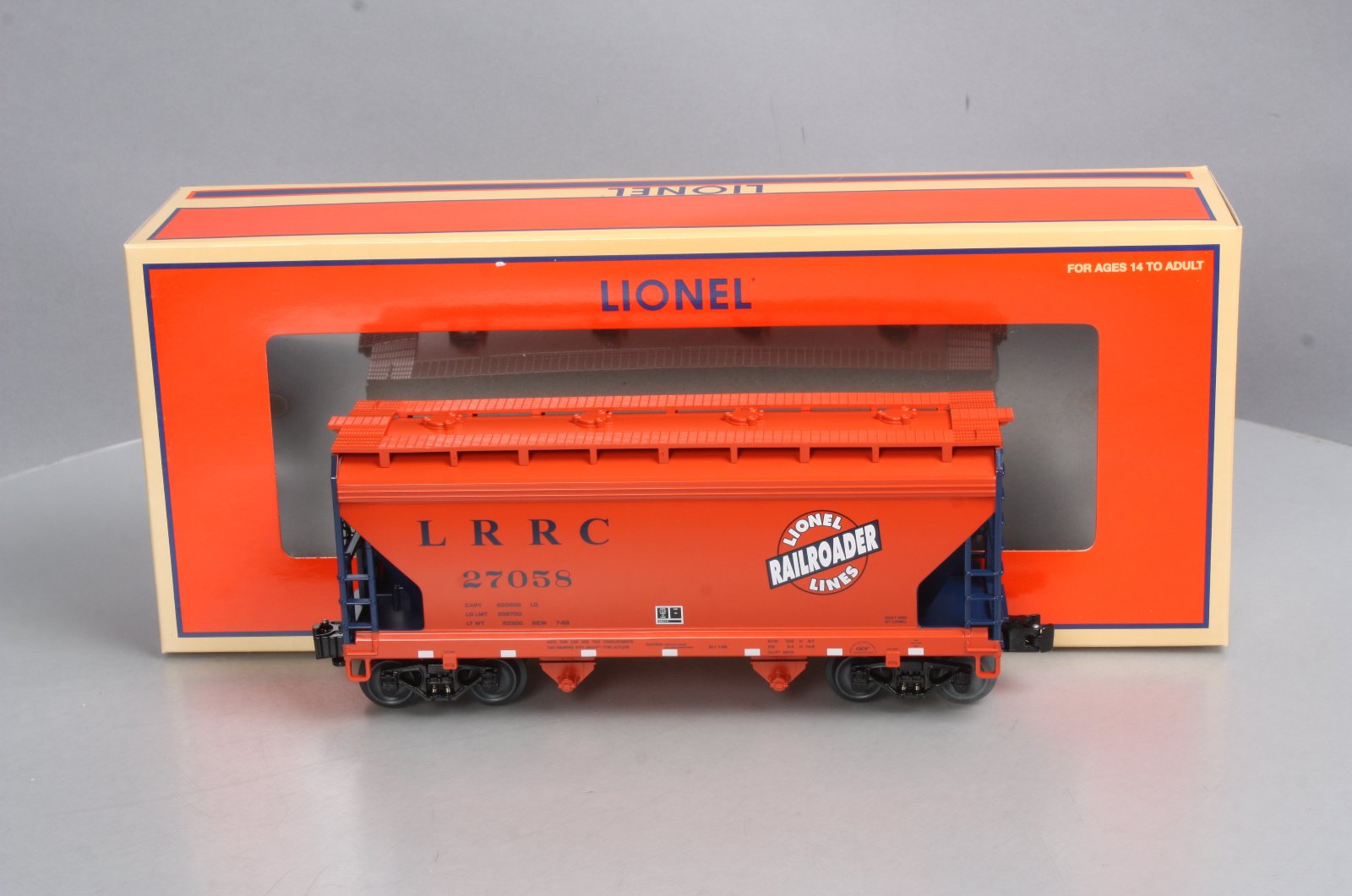 Lionel 6-27058 O Gauge LRRC 2-Bay ACF Hopper Car #27058 NIB