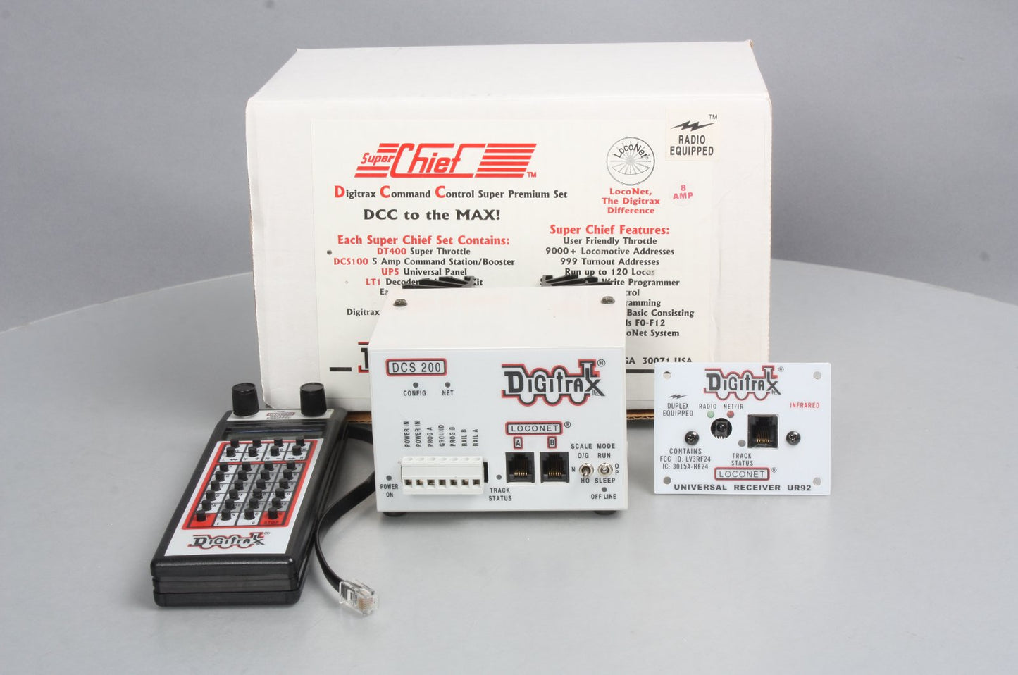 Digitrax SCFRE8A Super Chief Xtra 8 Amp LN/Box