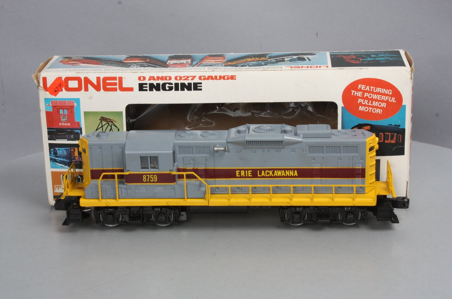 Lionel 6-8759 Erie Lackawanna GP-9 Diesel Locomotive LN/Box