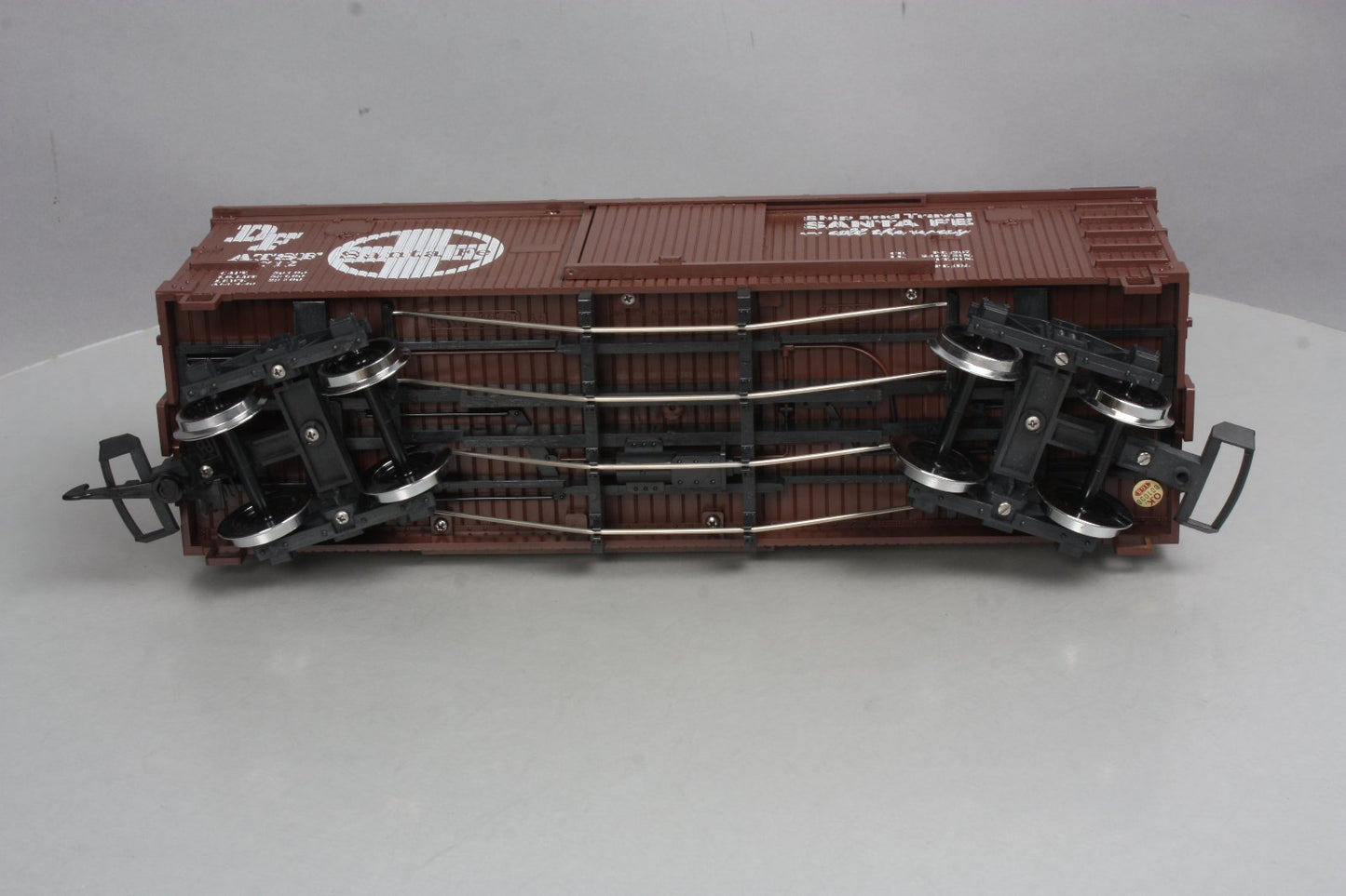 LGB 4067-D03 Santa Fe Boxcar w/ Metal Wheels LN/Box
