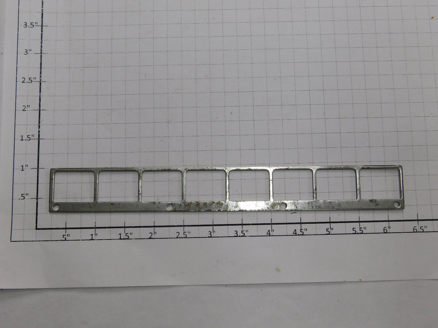 Lionel 8000-1 Metal Diesel Side 9-Stanchion Handrail