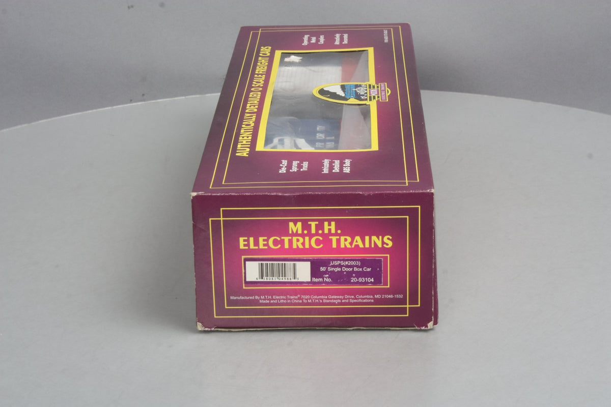 MTH 20-93104 O Gauge USPS 50' Single Door Boxcar #2003 LN/Box